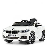 Детский электромобиль BMW 6 GT (аккум 12V7AH, 2 мотора 35W, MP3, SD, USB) JJ2164 Белый