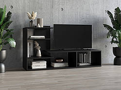 ТВ тумба Id27-191 Ш 1400 / В 726 / Г 398 Чорний
