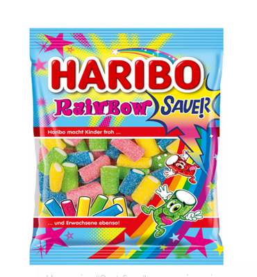 Haribo Rainbow Sauer Veggie 160g 1/22