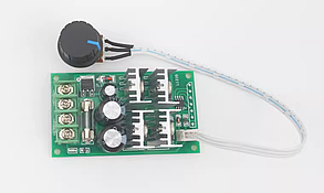 ШІМ контролер, DC6-60В, 0-30A, 15кГц, регулятор швидкості двигуна (димер), фото 3