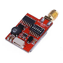 FPV передавач з антеною RP-SMA TS5828L 40CH 5.8G Передавач 600 мВт 190 мА/12 В, фото 2