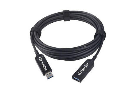 Оптичний подовжувач USB 3.1 Infobit U31-AMAF321-05 USB-A AM to AF 5 метрів, фото 1