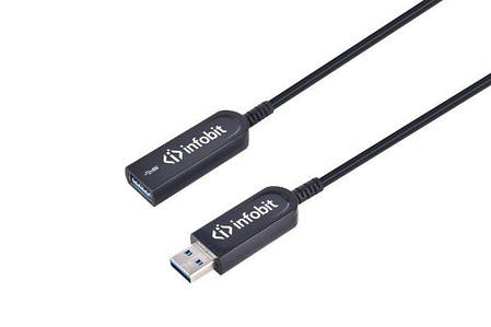 Оптичний подовжувач USB 3.1 Infobit U31-AMAF321-05 USB-A AM to AF 5 метрів, фото 3