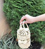 Плетений чехол-корзинадля для води 1 л. Арт:50903, фото 3