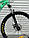 Велосипед гірський алюмінієвий TopRider-670 колеса 26", рама 17", аква + крила у подарунок, фото 5