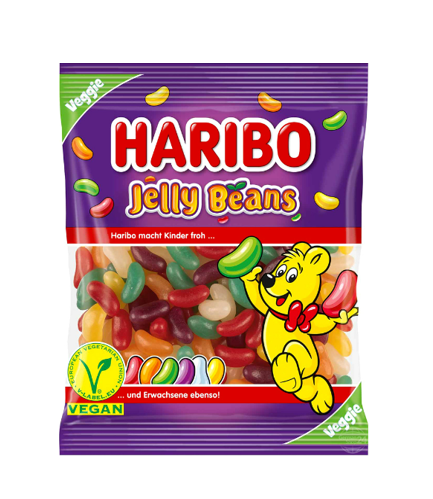 Haribo Jelly Beans Veggie 160g 1/20