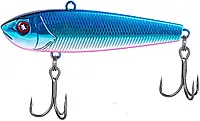 Воблер Viking Fishing Outcast Vib HV 80mm 32.0g hook#5 Blue Back