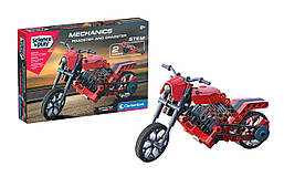 Конструктор Roadster and Dragster (2 в 1 130 деталей) серія Science and Play Clementoni 75079