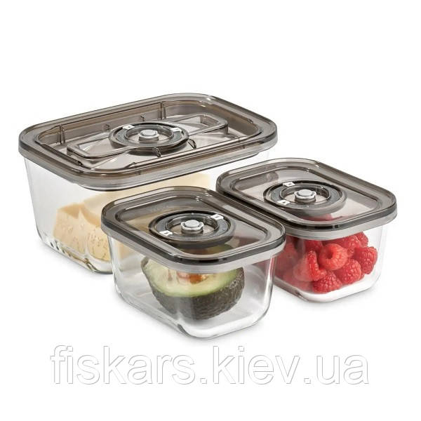 Набір контейнерів вакуумних CASO VacuBox Eco-Set 1177