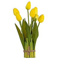 Букет тюльпанів, жовтий, 33 см