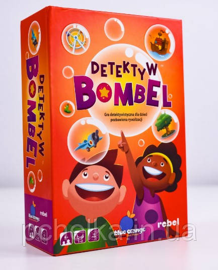 Настольная игра Пузырьковые истории Детектив Бомбель (Bubble Stories) Rebel Польша