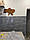 Самоклеюча плитка для кухні Сірий Бетон вініловий водостійкий ламінат гнучкий для стін 30х60 см (СВП-103-ГЛ), фото 8