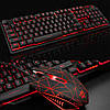Ігровий дротовий набір 4 в 1 клавіатура + навушники + мишка + килимок KIT GAMER K59 (8849), фото 4