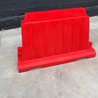 Дорожній блок водоналивний пластиковий червоний 1.2 (м)