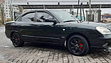Дефлектори вікон (вітровики) Daewoo Nubira 1997-2002 (Autoclover/Корея), фото 6