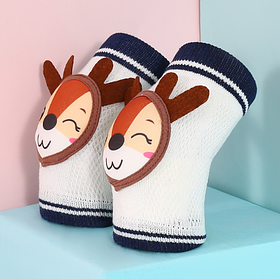 Наколінники дитячі з м'якими подушечками. Колір синій. (70054)