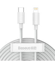 Зарядный кабель Baseus Type-c Lightning Simple Wisdom Data Cable PD 20W 1.5m для iPhone Apple быстрой зарядки