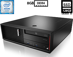 Комп'ютер Lenovo ThinkCentre P310/Intel Xeon E3 1225 v5 3.30GHz/8GB DDR4/SSD 128GB/Intel HD Graphics P530