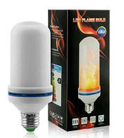 Лампа LED Flame Bulb А+ с эффектом пламени огня, EL-1193