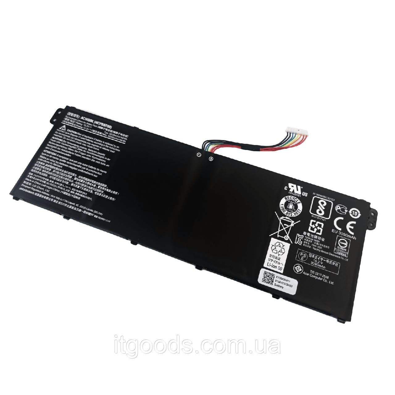 Акумулятор / АКБ / батарея Оригінал 40Wh Acer AC14B8K AC14B3K AC14B13J Aspire E3-111 ES1-511 ES1-512 V3-371
