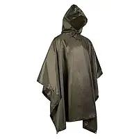 Пончо, Палатка, Плащ Ripstop + Чохол Mil-Tec Wet Weather Basic Olive OD 10628001