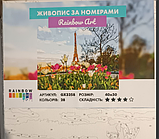 Картина за номерами Весна в Парижі 40х50см Rainbow Art GX3258 Розмальовка по цифрах міський пейзаж, фото 2