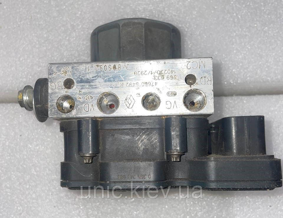 Блок ABS Рено Каптур, Кліо, Логан 2 BOSCH б/в 476605492R