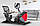 Горизонтальний велотренажер Hop-Sport HS-070L Helix червоний iConsole+, фото 2