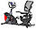 Горизонтальний велотренажер Hop-Sport HS-070L Helix червоний iConsole+, фото 8