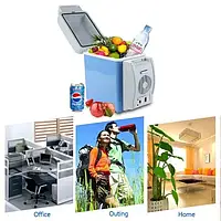 Холодильник - нагреватель автомобильный Portable Electronic Cooling & Warming Refrigerators 7.5 л мини