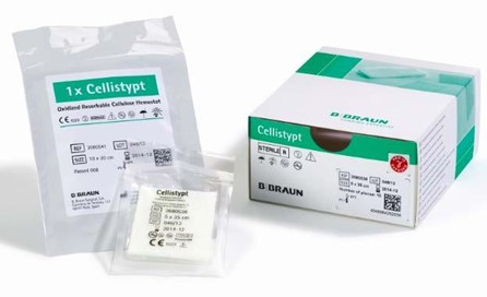 Кровоспинний окислений целюлозний матеріал Cellistypt® F 2,5см*5см