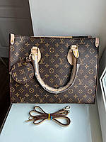 Женская сумка из эко-кожи Луи Виттон Louis Vuitton Shopper LV молодежная, брендовая сумка через плечо