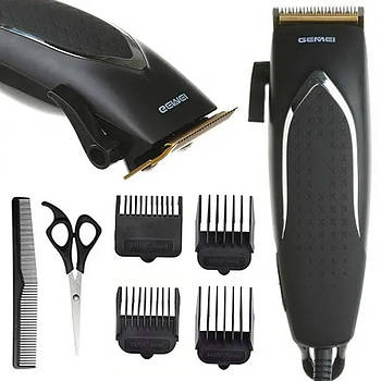 Машинка для стрижки волосся з насадками GM-809 / Професійна машинка-триммер для волосся