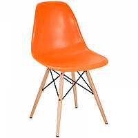 Стул для кухни Тауэр Вуд Eames, красный оранжевый