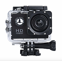 Видеокамера экшн Sports Cam Full HD 1080p A7 с боксом и креплениями
