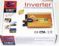 Преобразователь тока UKC AC/DC 500W SSK 12V в автомобиле, катере