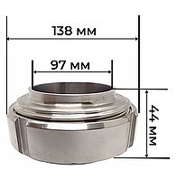Муфта молочна з нержавіючої сталі DN4 дюйма AISI 304