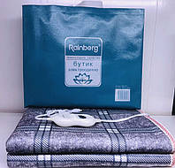 Электропростынь electric 150*180 см, с сумкой, электрическое одеяло Rainberg электроплед Серый