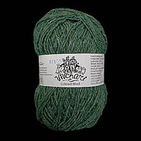 Пряжа COLORED WOOL Vivchari Вивчари, №805, зеленый диамант