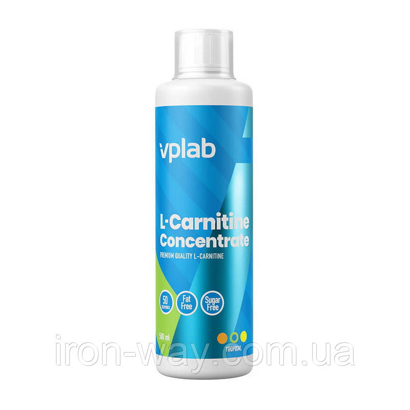 VP Lab L-Carnitine 120 000 (500 ml, cherry-blueberry), фото 1