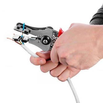 Кліщі для зняття ізоляції 0,5-2,0 мм 150мм INTERTOOL HT-7021, фото 3