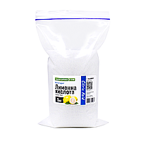 Лимонна кислота 1кг Харчова добавка Е 330, в/г