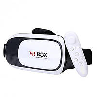 3D очки виртуальной реальности для смартфона VR BOX 2.0 с пультом управления