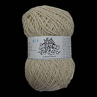 Пряжа COLORED WOOL Vivchari Вивчари, №820, белый мрамор