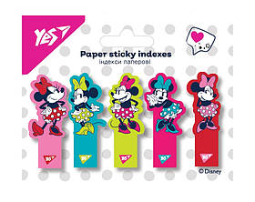 Індекси паперові YES "Minnie Mouse" 50x15мм, 100шт (5x20)