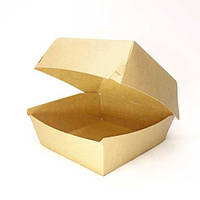 Картонна упаковка для бургера клеєна 120*120*85 (100 шт в упаковці) 010420016