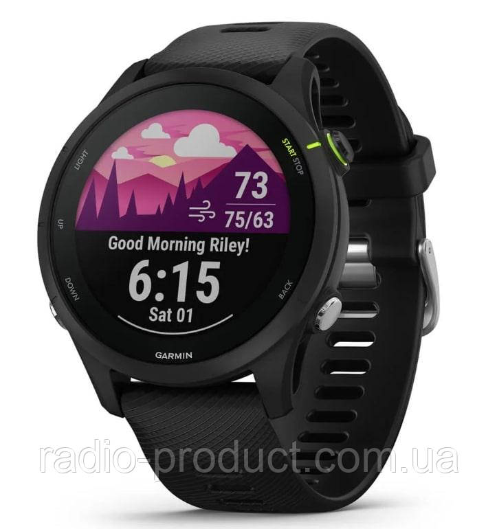 Смарт-годинник Garmin Forerunner 255 Music Black (010-02641-48)