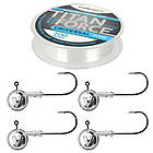 Набір на хижака спінінг 1.8 м 4-19 г, котушка 3000 1 bb, волосінь 100 м, фото 6