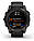 Смарт-годинник Garmin Fenix 7 Pro Sapphire Solar Carbon Gray DLC Titanium with Black Silicone (010-02777-54), фото 3