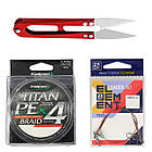 Набір на хижака 2.1 м з надійним спінінгом "Crocodile" і котушка "Aborigen" (Bratfishing), фото 5